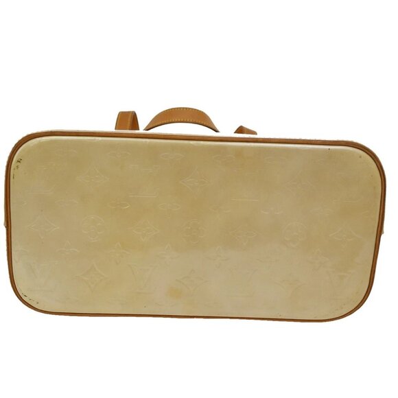 LOUIS VUITTON Houston Shoulder Bag Monogram Vernis Leather Beige M91004 33KB642 - Picture 5 of 16